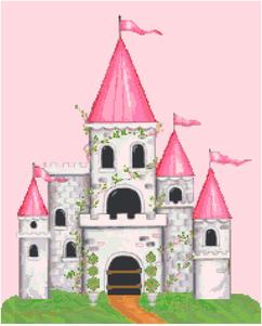 Princess Castle, Pink Castle, fairytale