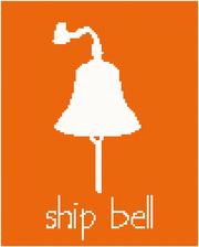 ship bell cross stitch pattern