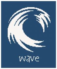 wave cross stitch pattern