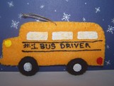 #1 Bus Driver Ornament