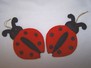 lady bug ornaments