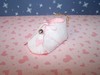 Pink Baby Shoe Ornament