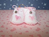 Pink Baby Shoes Ornament