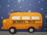 School Bus Ornament
