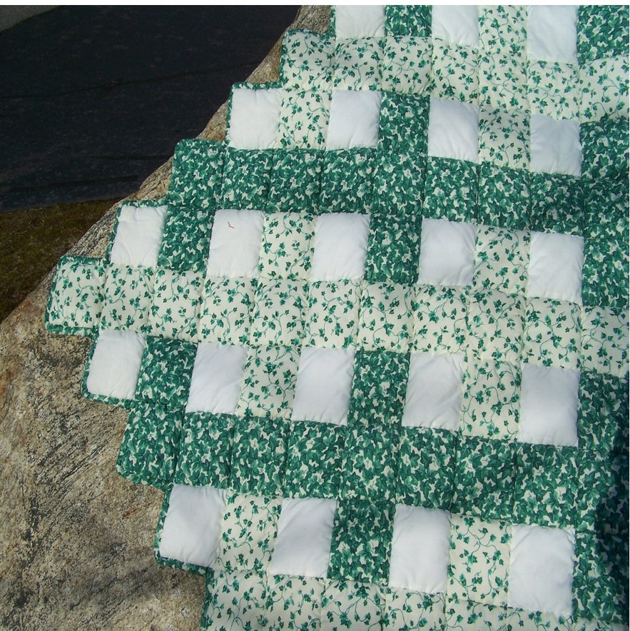 ivy lattice works lap quilt